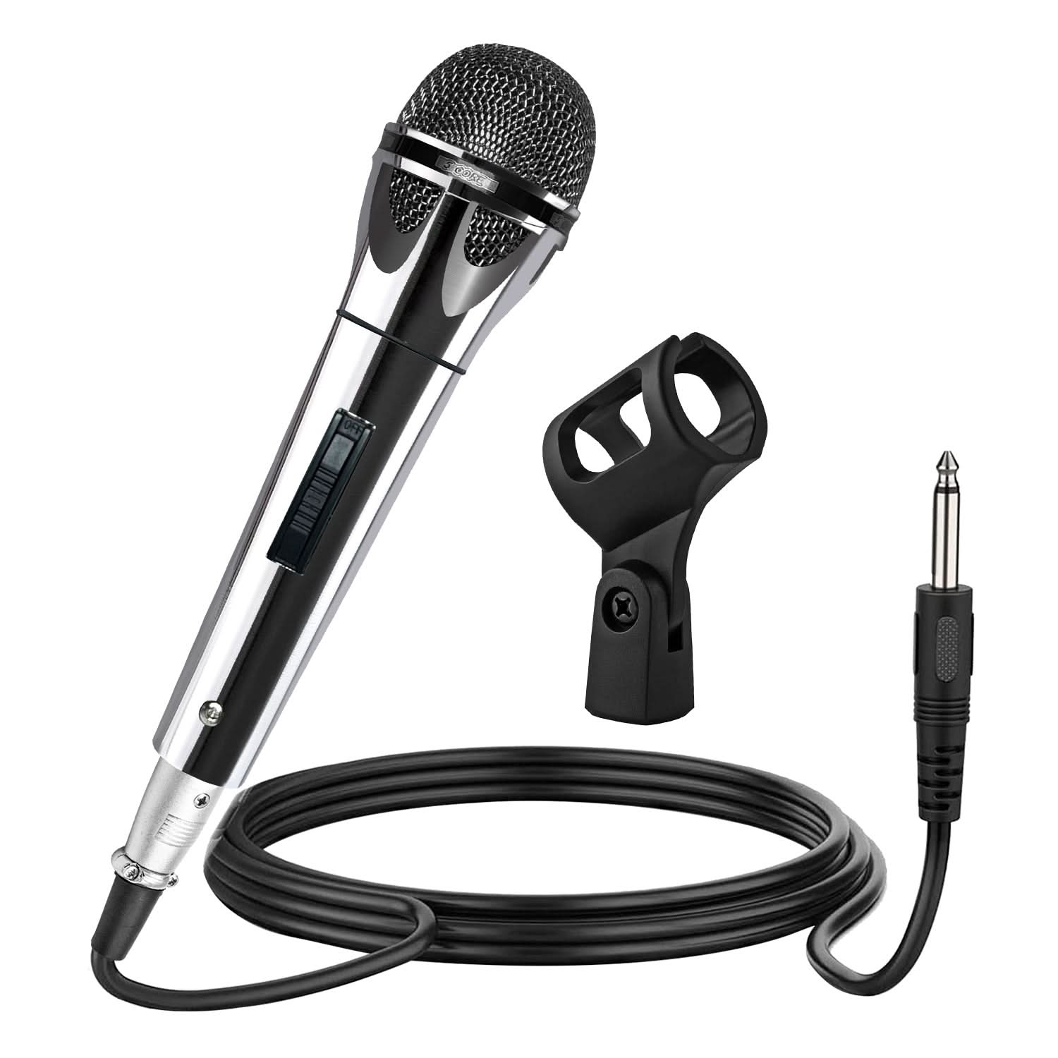 Shure Mic Sm58 - 5 Çekirdekli XLR Mikrofon Dinamik Mikrofon