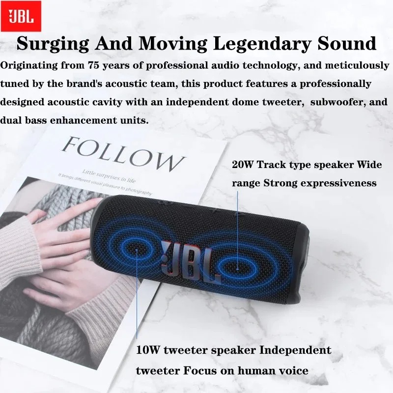 JBL FLIP6 Silindir Şeklinde Bl - Jbl Speaker Flip 6 incelemesi ve fiyatı