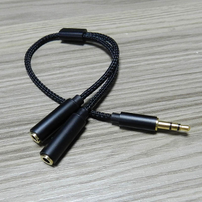 3.5mm ses dağıtıcı kablosu Y J - Earphone Splitter Jack incelemesi ve fiyatı